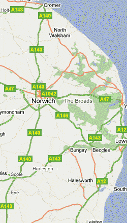 map of norfolk