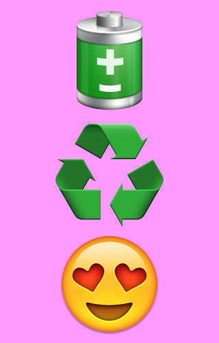 battery recycling graphic
