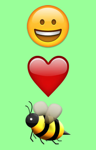 love bees graphic