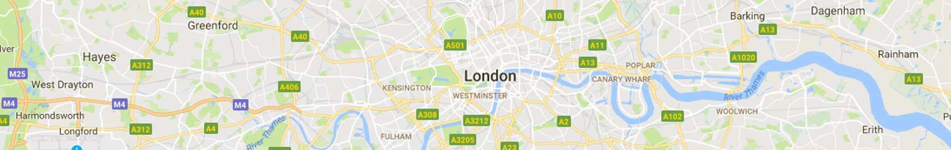 london recycling area map